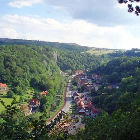 Beautiful In The Romantic Bode Gorge Directly On The Edge Of The Forest With Fireplace Apartment
