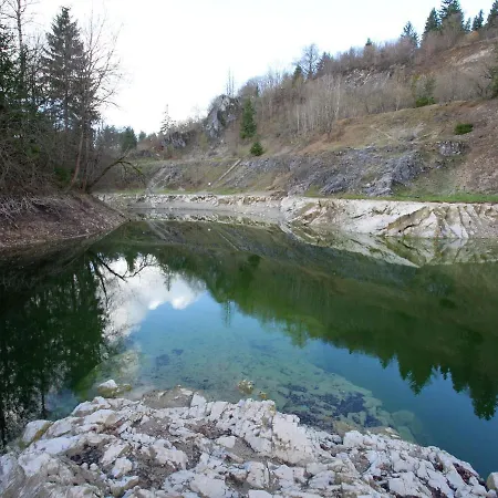 Beautiful In The Romantic Bode Gorge Directly On The Edge Of The Forest With Fireplace